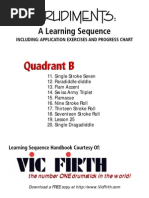 Vic Firth - Rudiment Sequence2