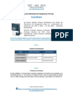 Dicas de Processo Do Trabalho (TRT-MG)