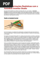 Crie Renderizações Realísticas com o Autodesk Inventor Studio