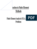 Introduction To Finite Element Methods