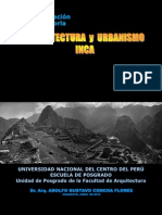 Arquitectura y Urbanismo Inca