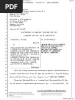 Waite v. Church of Jesus Christ, Latterday Saints et al - Document No. 27