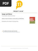 Download Agamben Image and Silence by Selim Karlitekin SN270851742 doc pdf