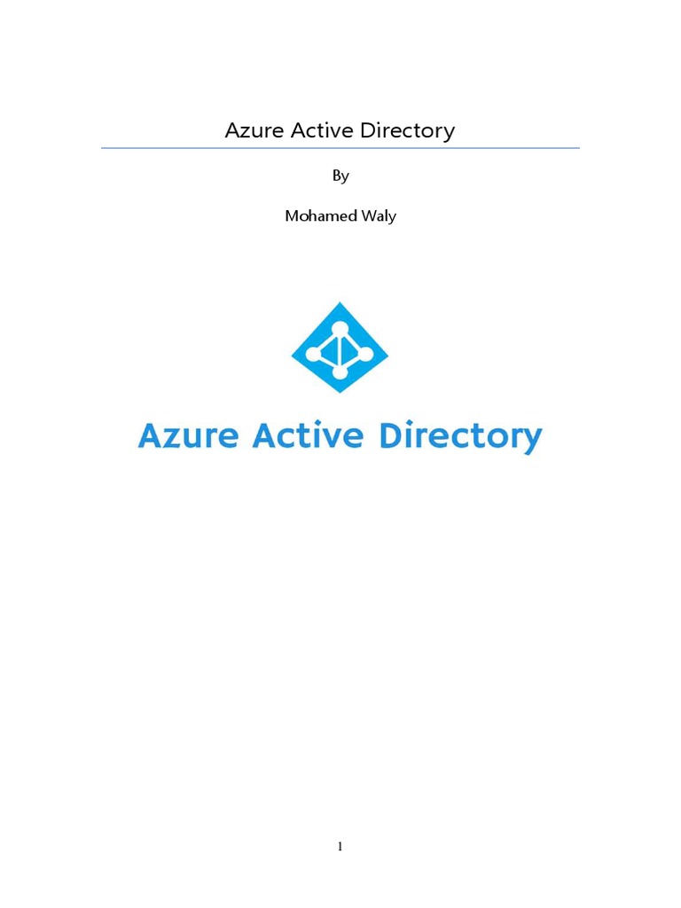 Azure Active Directory | PDF | Active Directory | Application ...