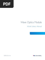 Wave Optics Model Library Manual