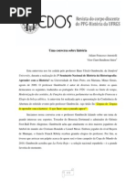 Entrevista Com Gumbrecht