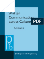 Written Communication Across Cultures- A Sociocognitive Perspective on Business Genres