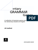 Elementary Grammar Games PDF