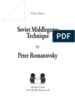Soviet Middle Game Technique Excerpt Chess