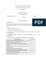 Evaluacion Diagnostica de La Planeación