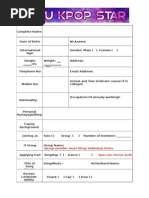 CKS 2015 Application Form