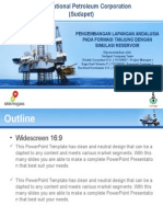 Offshore Jack Up Rig Industry PowerPoint Templates Widescreen