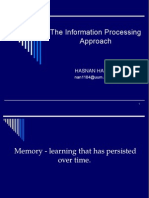 3 - Information Processing Approach