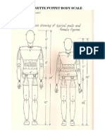 Marionette Puppet Body Scale