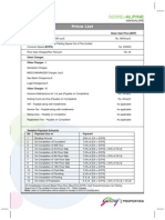 Price List