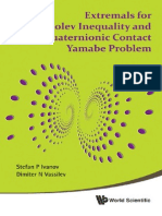 Stefan P Ivanov-Extremals For The Sobolev Inequality and The Quaternionic Contact Yamabe Problem-WS (2011)