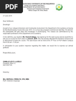 PUP Letterhead Template Guide | PDF