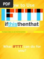 How to Use IFTTT and Connect the Apps You Love
