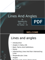 Lines and Angles