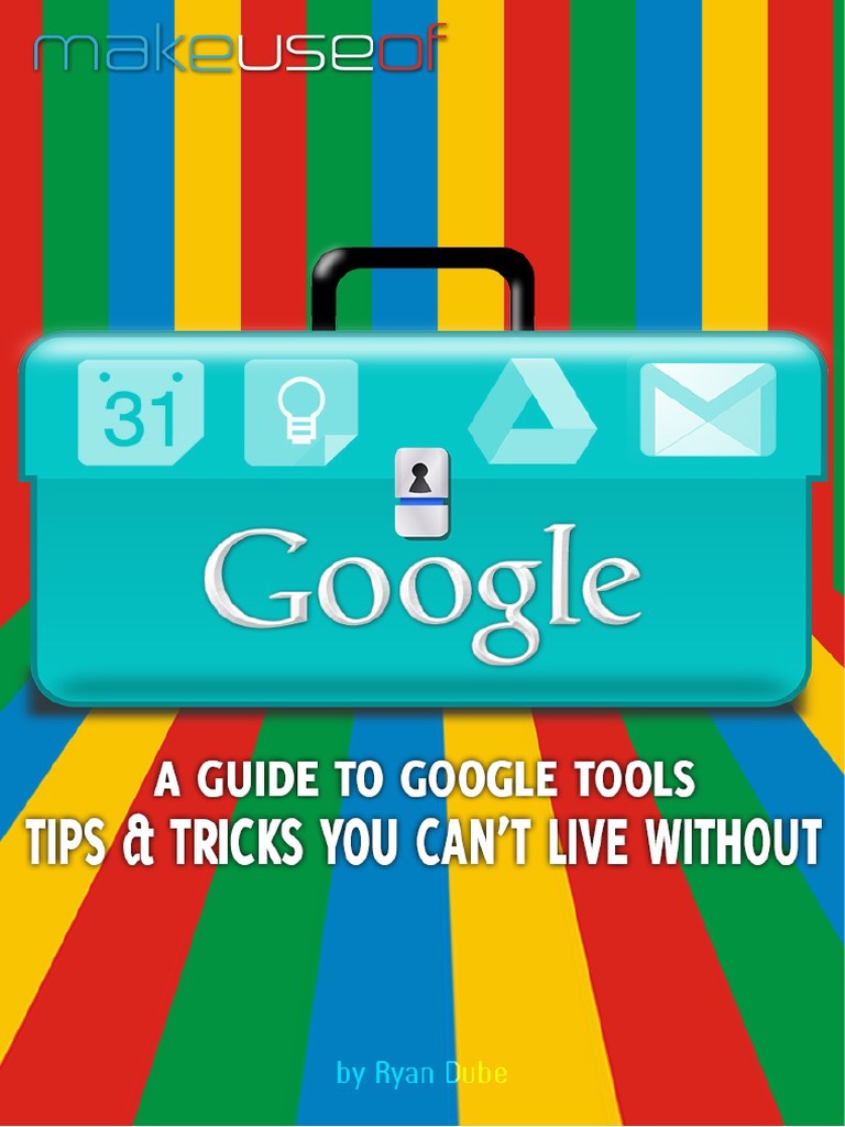 A Guide To Google Tools PDF Gmail Google