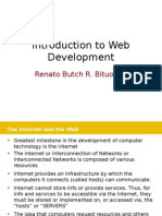 Introduction to Web Dev