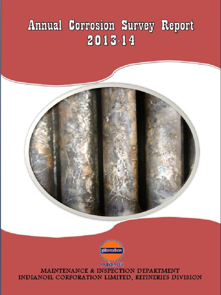 Annual Corrosion Survey Report 2013-14 | PDF | Silicon Dioxide | Vacuum ...