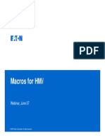 Macros for HMi
