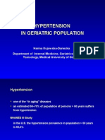 Hypertension in Geriatric Population