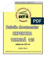 Buletin Documentar Expertiza Tehnica Nr.126 - Iulie 2014