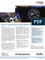 Eddy Current Inspection Services of TWISTED TUBE Heat Exchangers