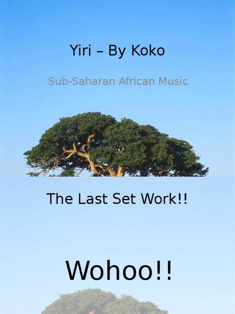 Yiri by Koko PDF Drum Kit Rhythm