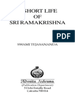 A Short Life of Sri Ramakrishna by Swami Tejasananda (122p)