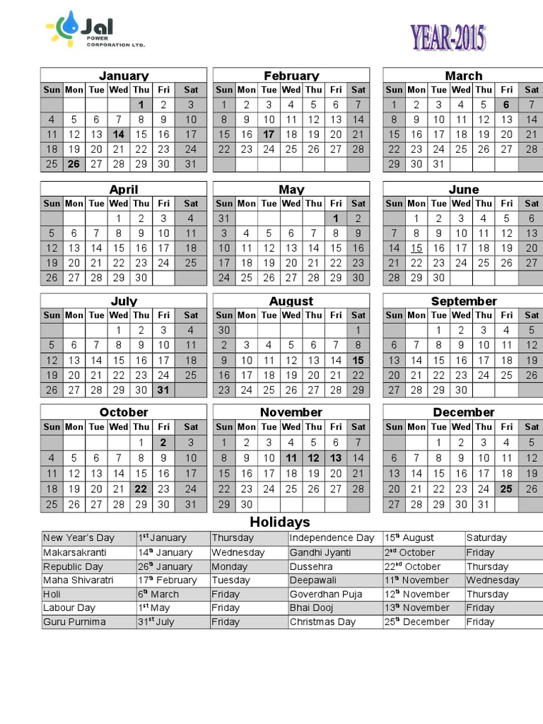 2015 Calendar | PDF | Sports \u0026 Recreation | Travel, image size:768x1024