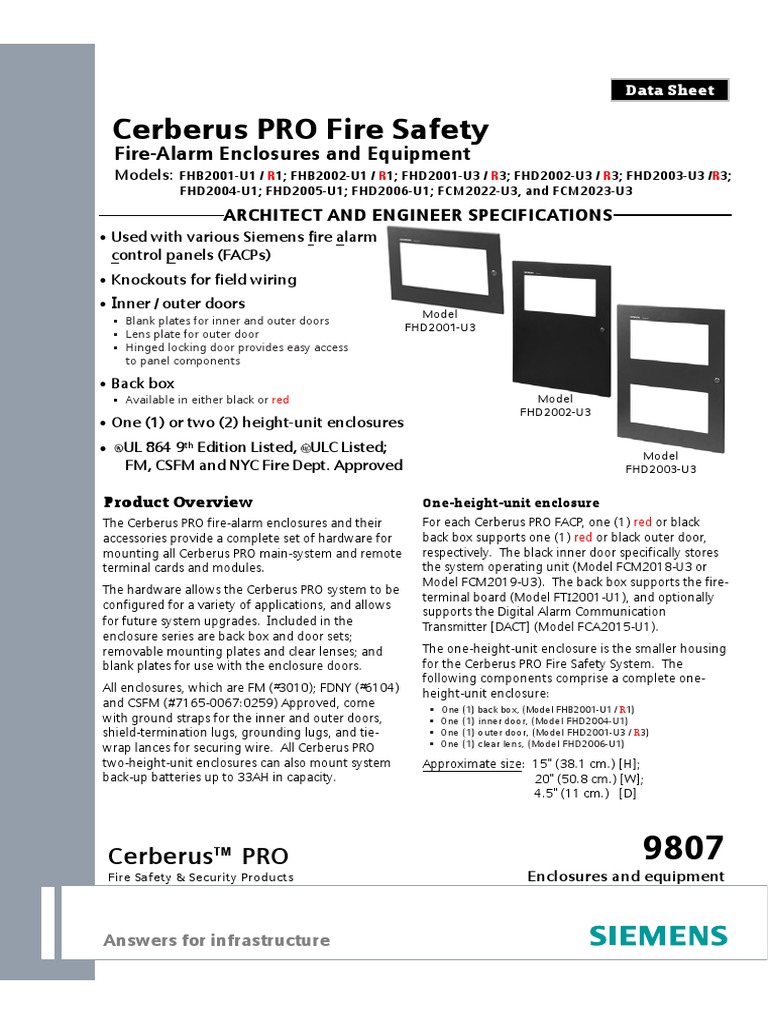 Cerberus Pro Enclosure | PDF | Equipment | Manufactured Goods