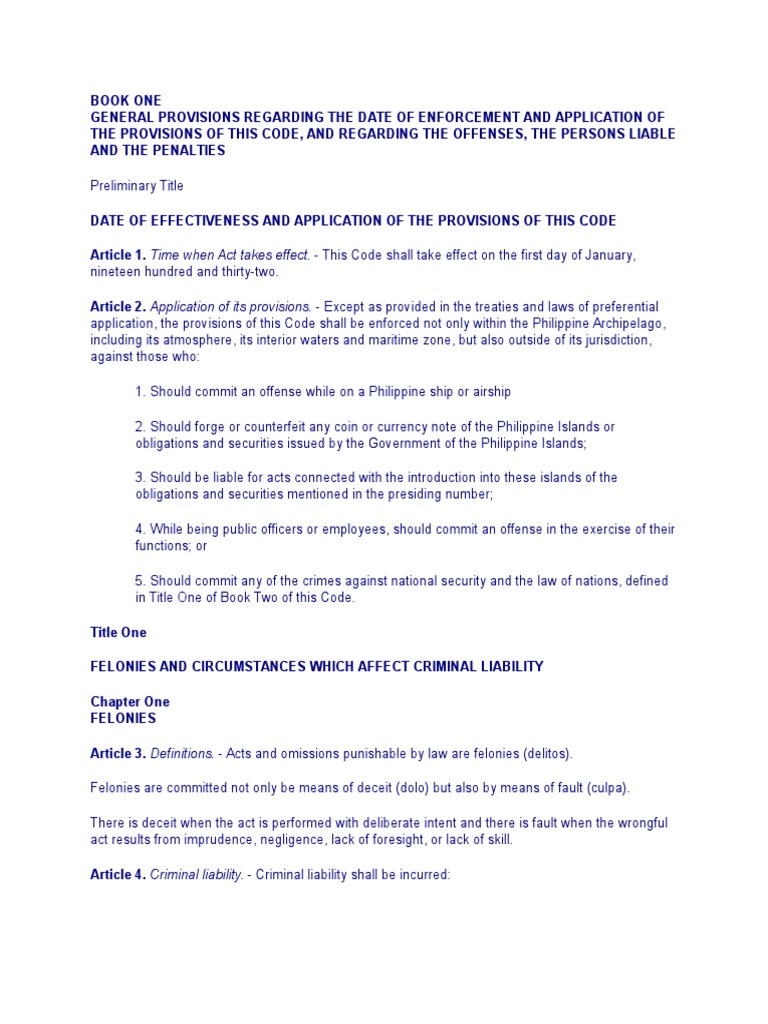 Revised penal code 1 10 pdf felony crime violence