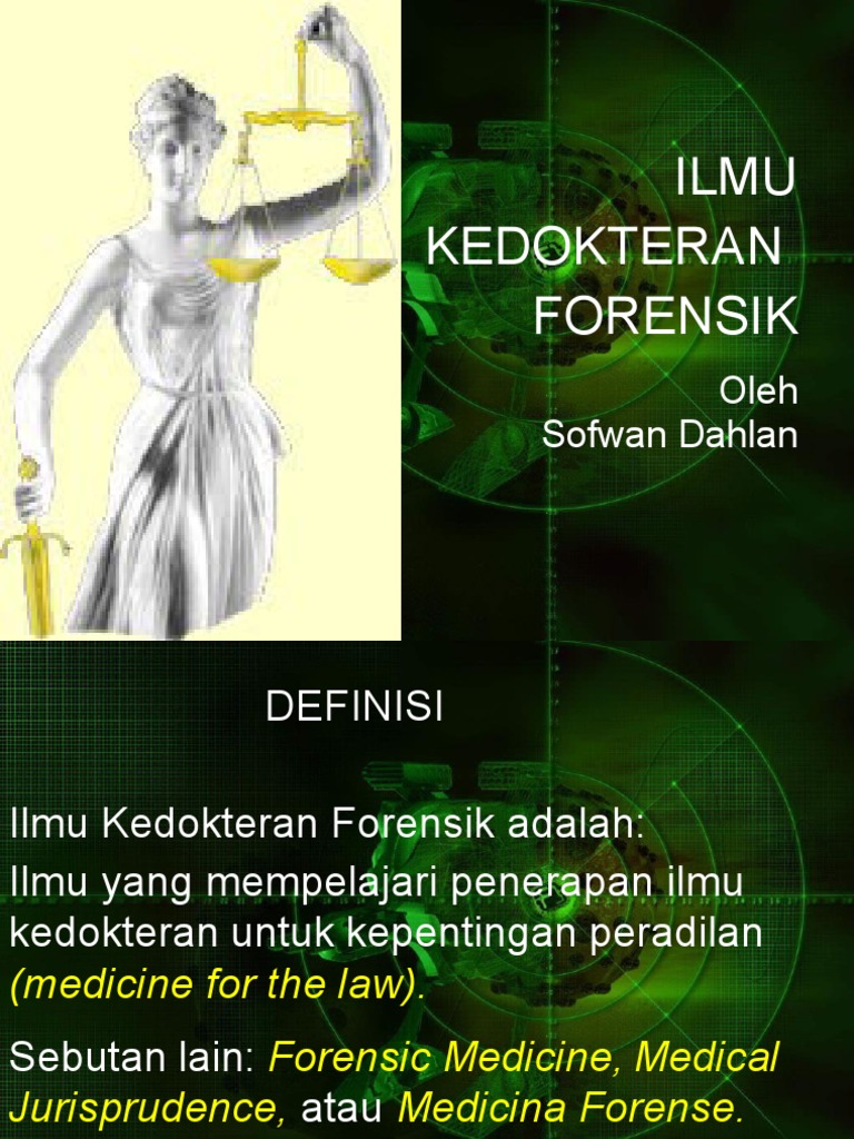 Ilmu Kedokteran Forensik | PDF