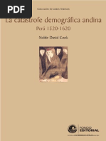 La Catástrofe Demográfica Andina - Cook, Noble David