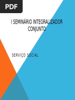 i Seminário Integralizador Conjunto
