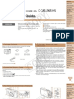 Canon Ixus 265 HS Manual