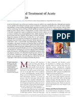 Diagnosis and Treatment Akut Lbp