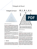 Triángulo de Pascal