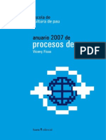 Anuario 2007 proceso de paz