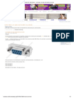 Como Fazer Um Cabo Null Modem (Ou Serial)