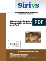 Mejoramiento Genetico Del Cuy PDF