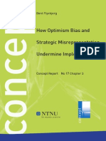 Concept 17-3 Optimism Bias and Strategic Misrepresentation