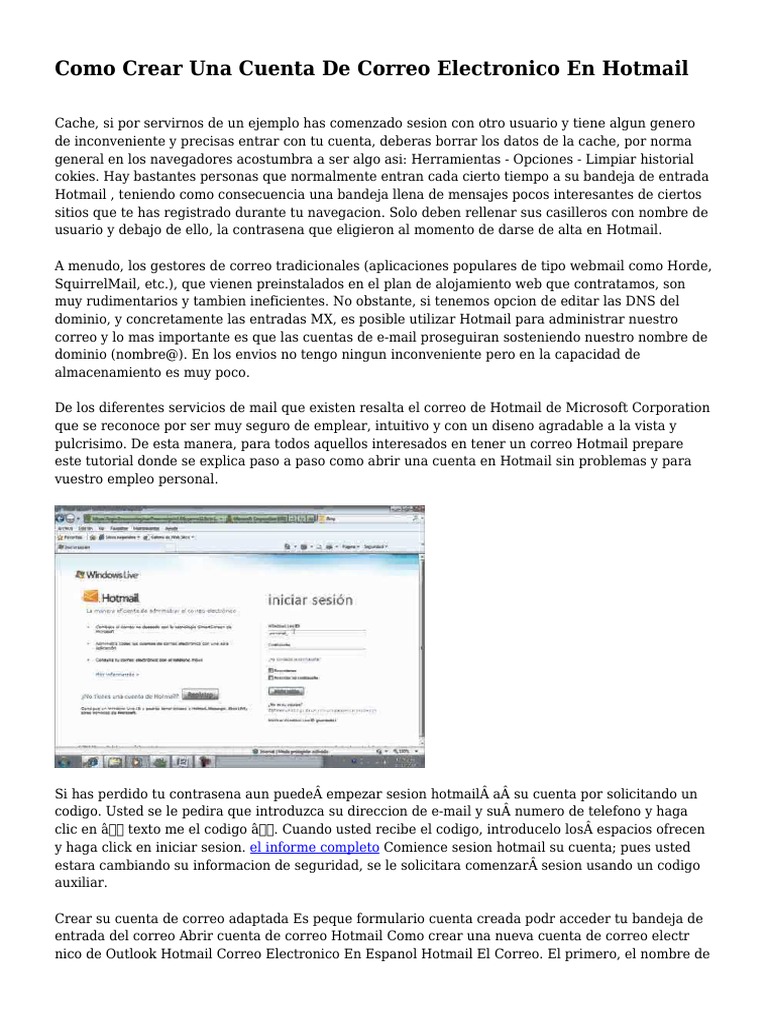 Hotmail Iniciar Sesion Con Otra Cuenta Diferente