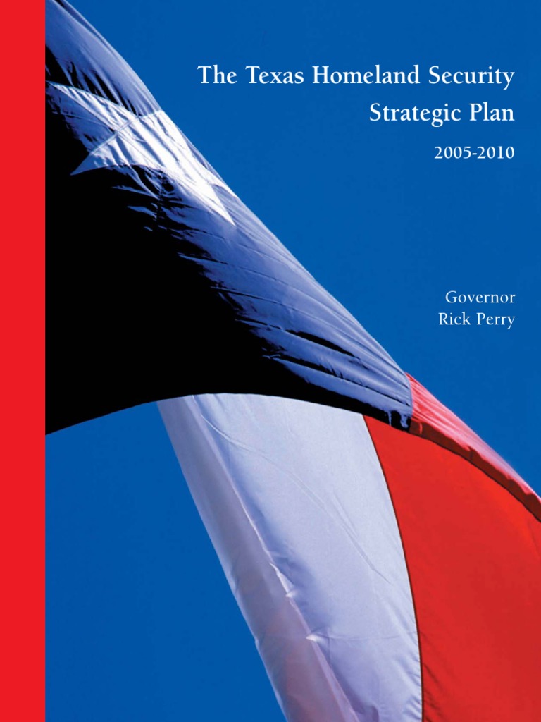 Texas Homeland Security Plan 2005-2010 | PDF | Avian Influenza | United ...