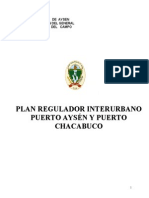 Plan Regulador Puerto Aysen Chile