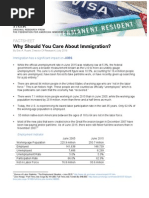 Download Factsheet Why Should You Care About Immigration by Federation for American Immigration Reform SN270946642 doc pdf