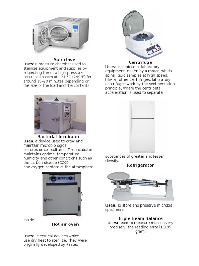 Microbiology Equipment/Instruments Sterilization (Microbiology